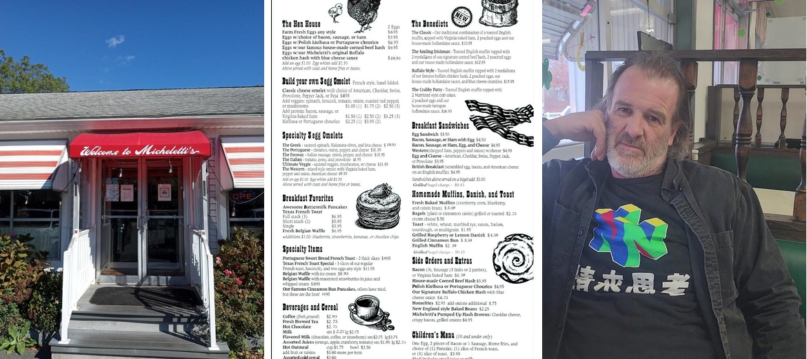 Micheletti's Restaurant Menu