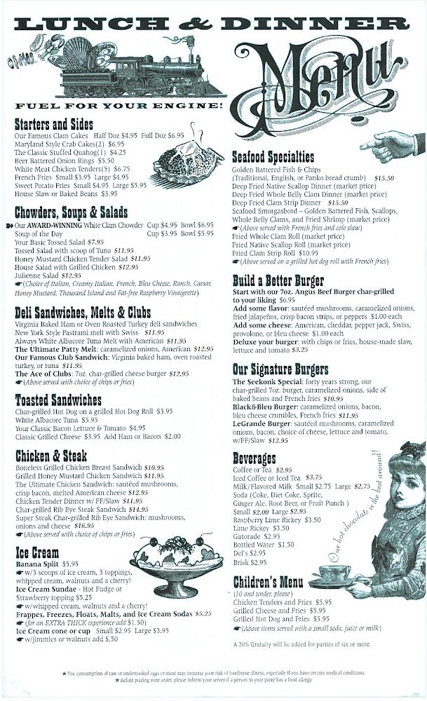 Micheletti's Restaurant Menu image 2