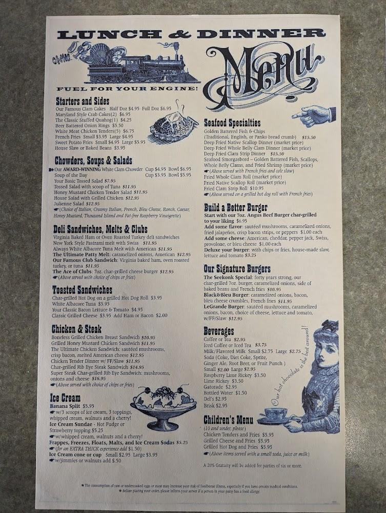 Micheletti's Restaurant Menu image 4